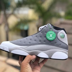 New atmosphere grey jordan 13 size 10.5